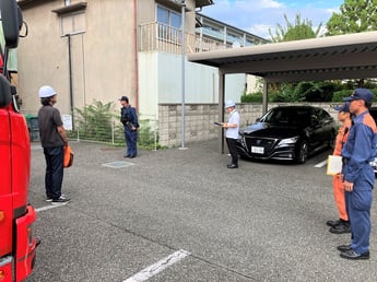 本社避難完了8