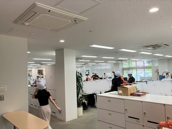 本社避難1