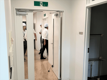 本社避難2